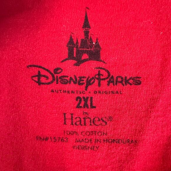 World Infamous GRUMPY Lean & Mean Disney Parks T Shirt 2XL Hanes Authentic - Picture 3 of 4